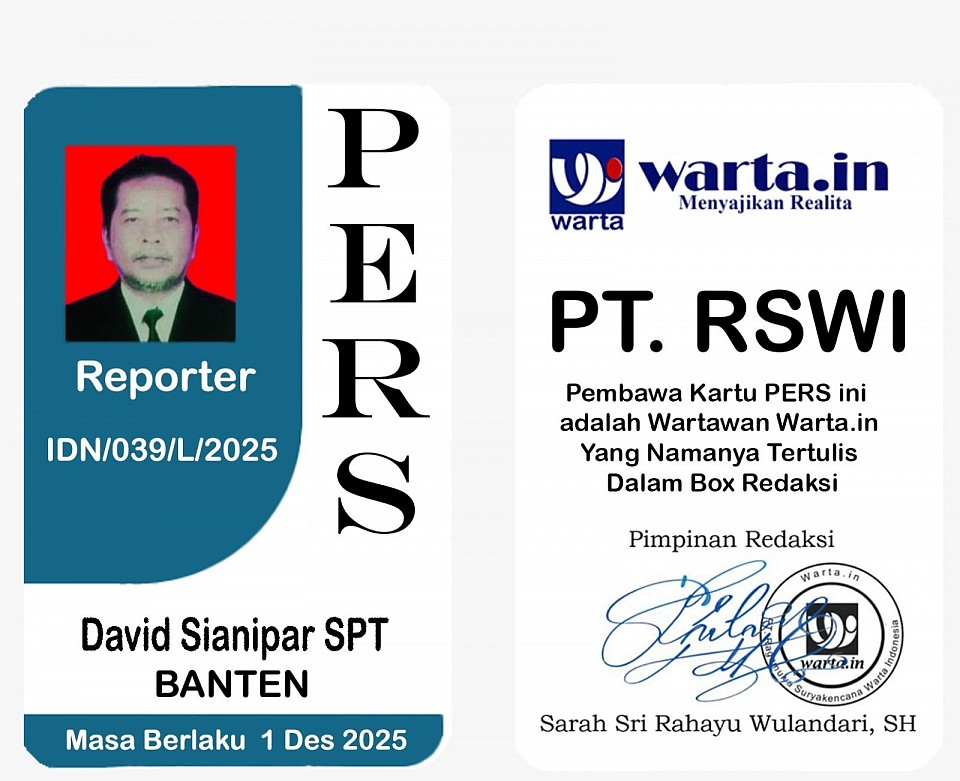 Wartawan Banten Hukum | David Sianipar, S.H.